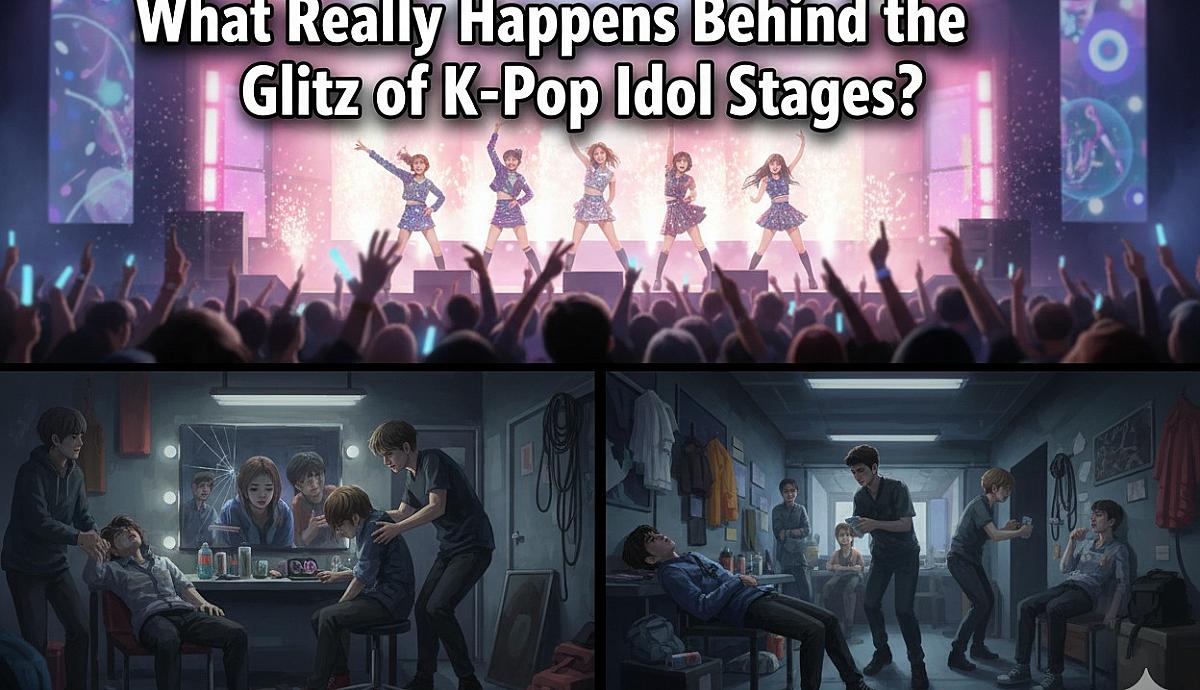 What Really Happens Behind the Glitz of K-Pop Idol Stages?