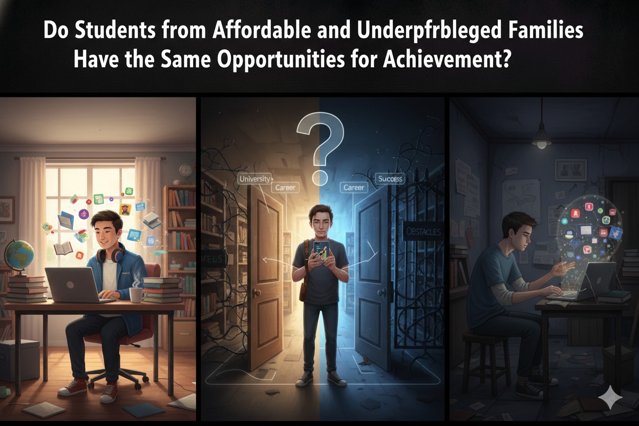 Do Students from Affordable and Underprivileged Families Have the Same Opportunities for Achievement?