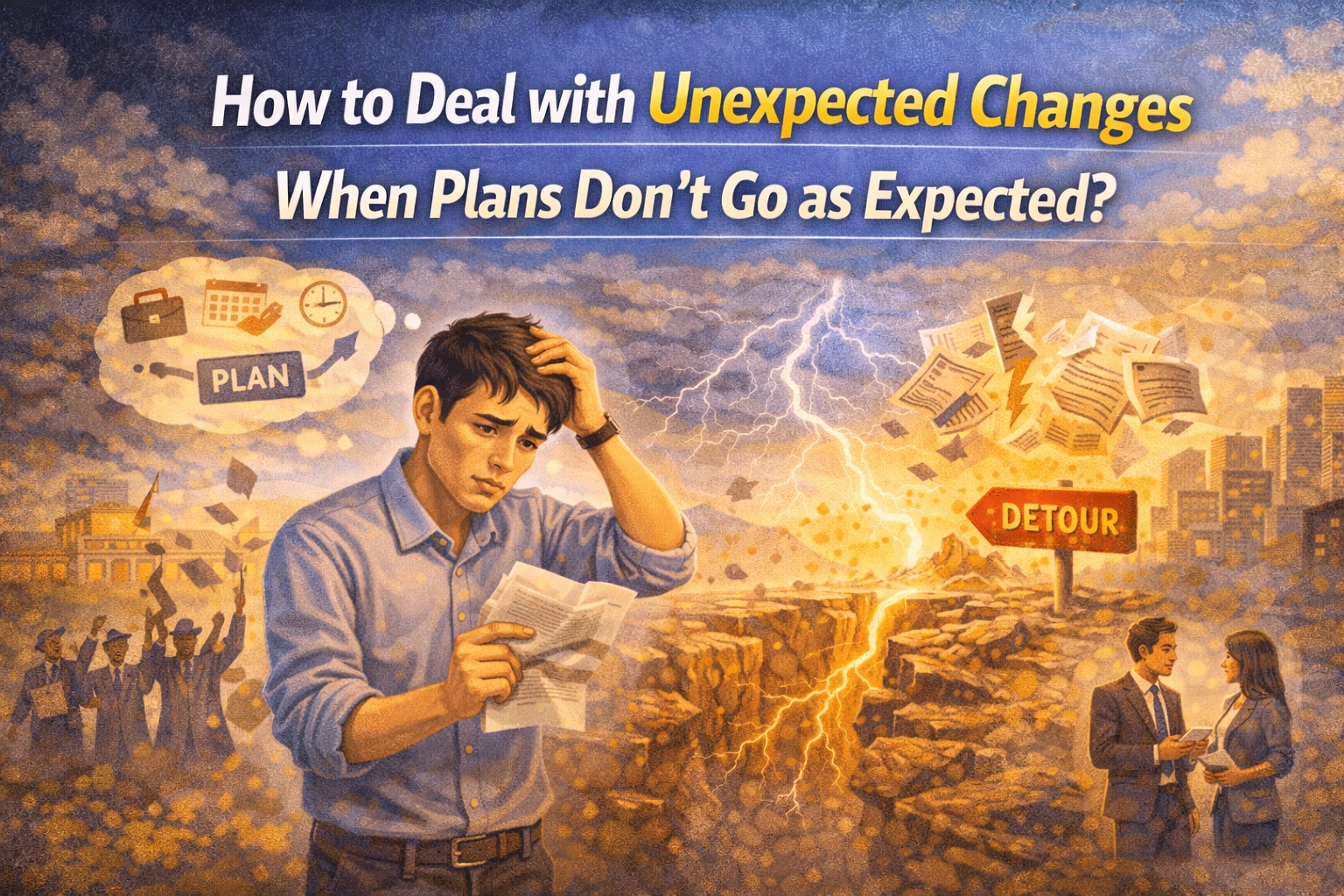 How to Deal with Unexpected Changes When Plans Don't Go as Expected?