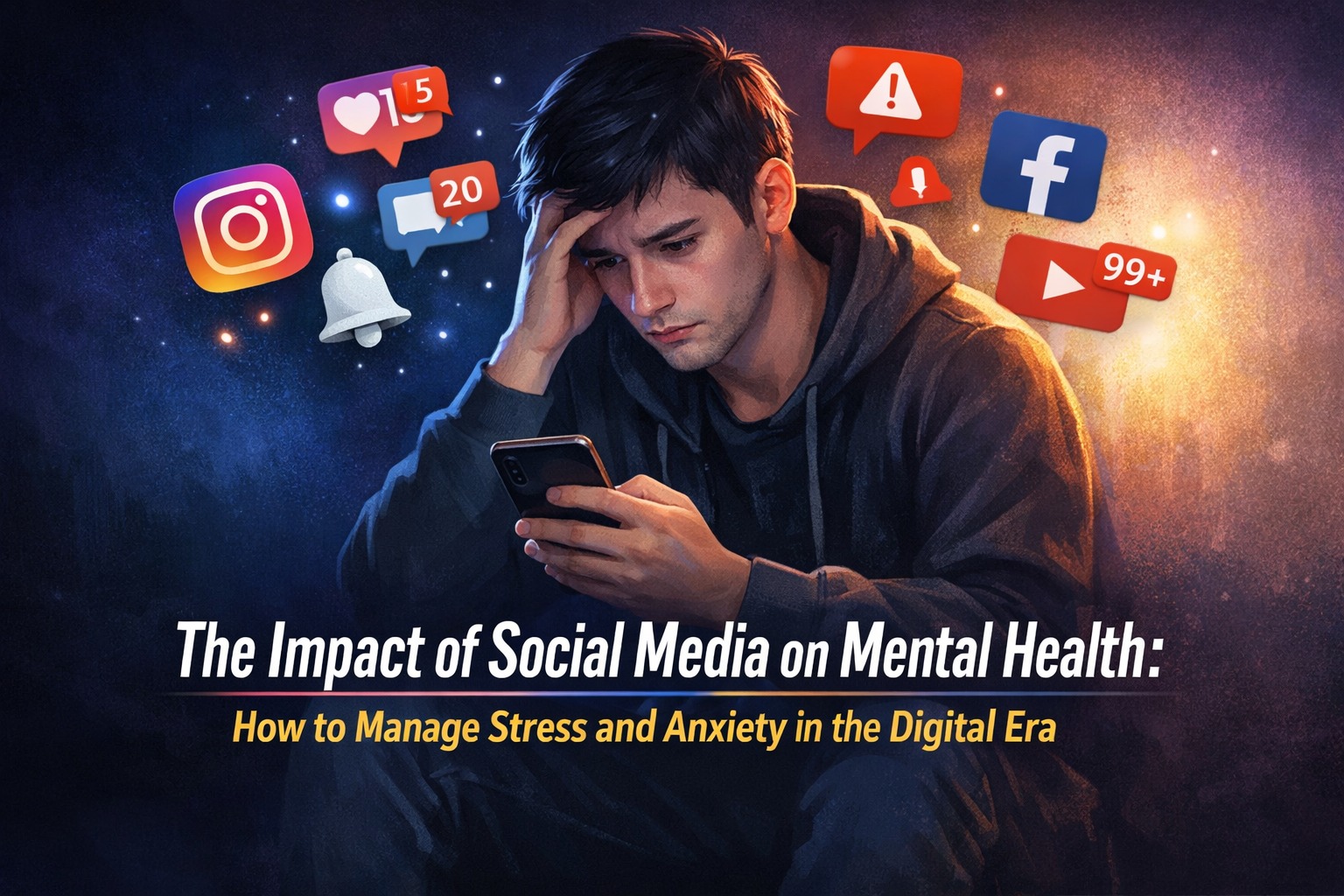 The Impact of Social Media on Mental Health: How to Manage Stress and Anxiety in the Digital Era