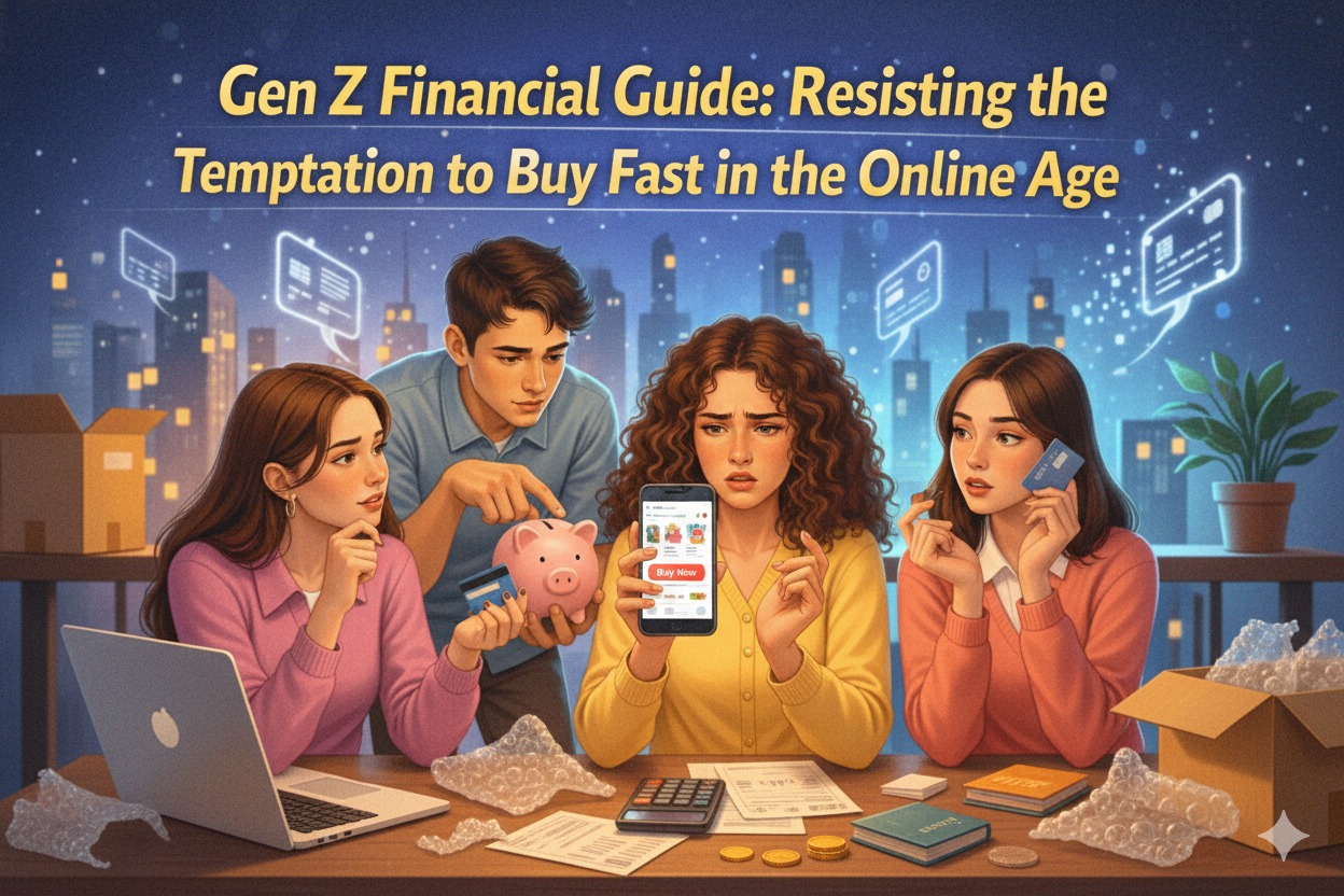 Gen Z Financial Guide: Resisting the Temptation to Buy Fast in the Online Age
