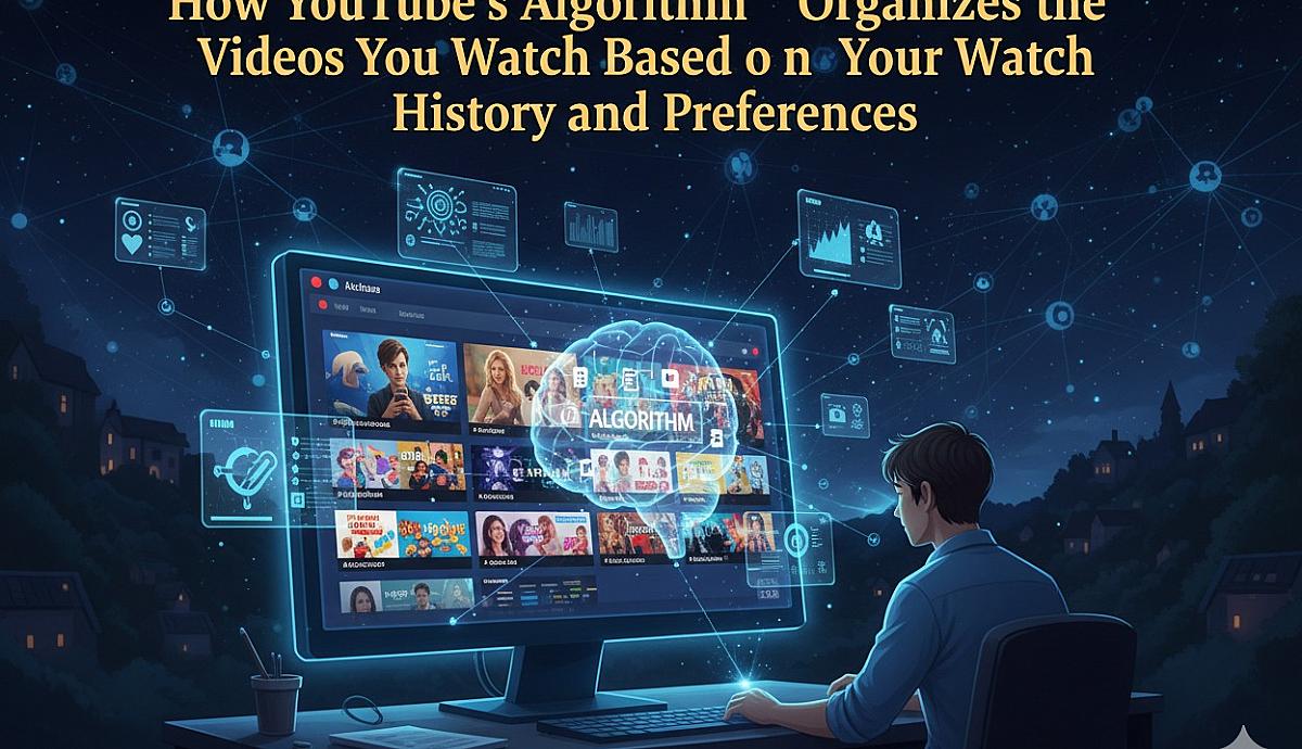 How YouTube's Algorithm Organizes the Videos You Watch Based on Your Watch History and Preferences