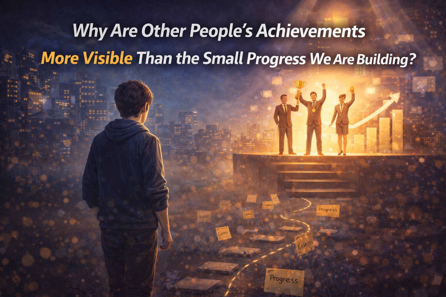 Why Are Other People’s Achievements More Visible Than the Small Progress We Are Building?
