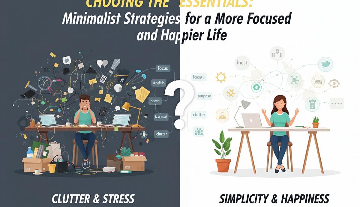 Choosing the Essentials: Minimalist Strategies for a More Focused and Happier Life