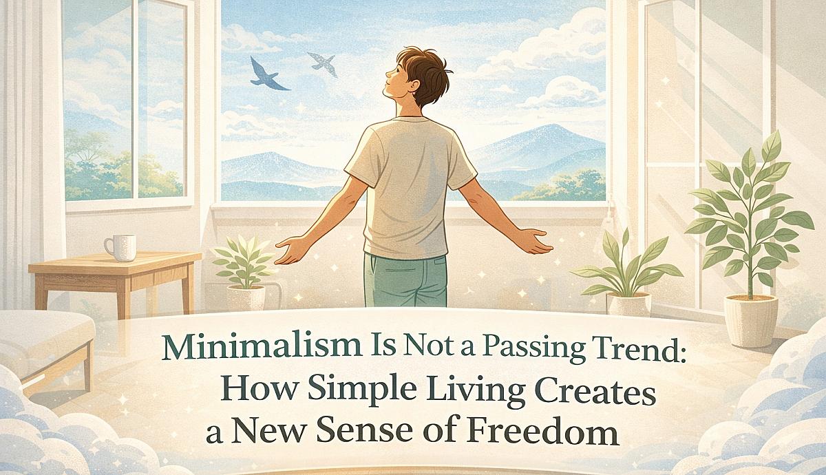 Minimalism Is Not a Passing Trend: How Simple Living Creates a New Sense of Freedom