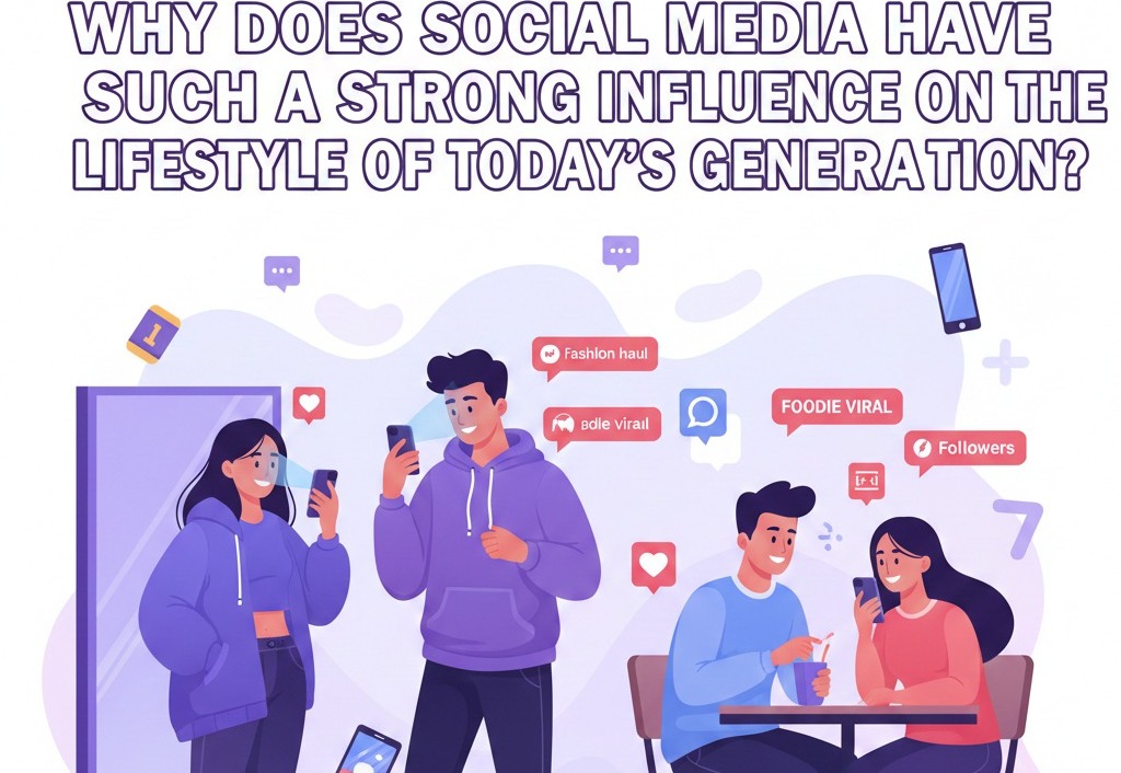 Why Does Social Media Have Such a Strong Influence on the Lifestyle of Today’s Generation?