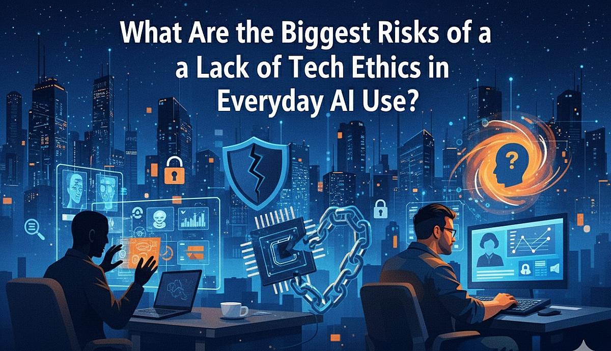 What Are the Biggest Risks of a Lack of Tech Ethics in Everyday AI Use?