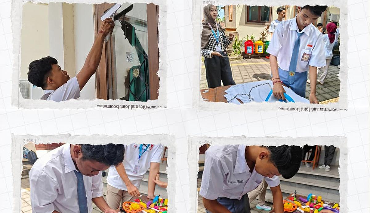 Siapkan Lulusan Siap Kerja, Universitas STEKOM Gelar Tes Kecakapan Kerja Berjenjang bagi Siswa SLB Negeri 1&2 Buleleng