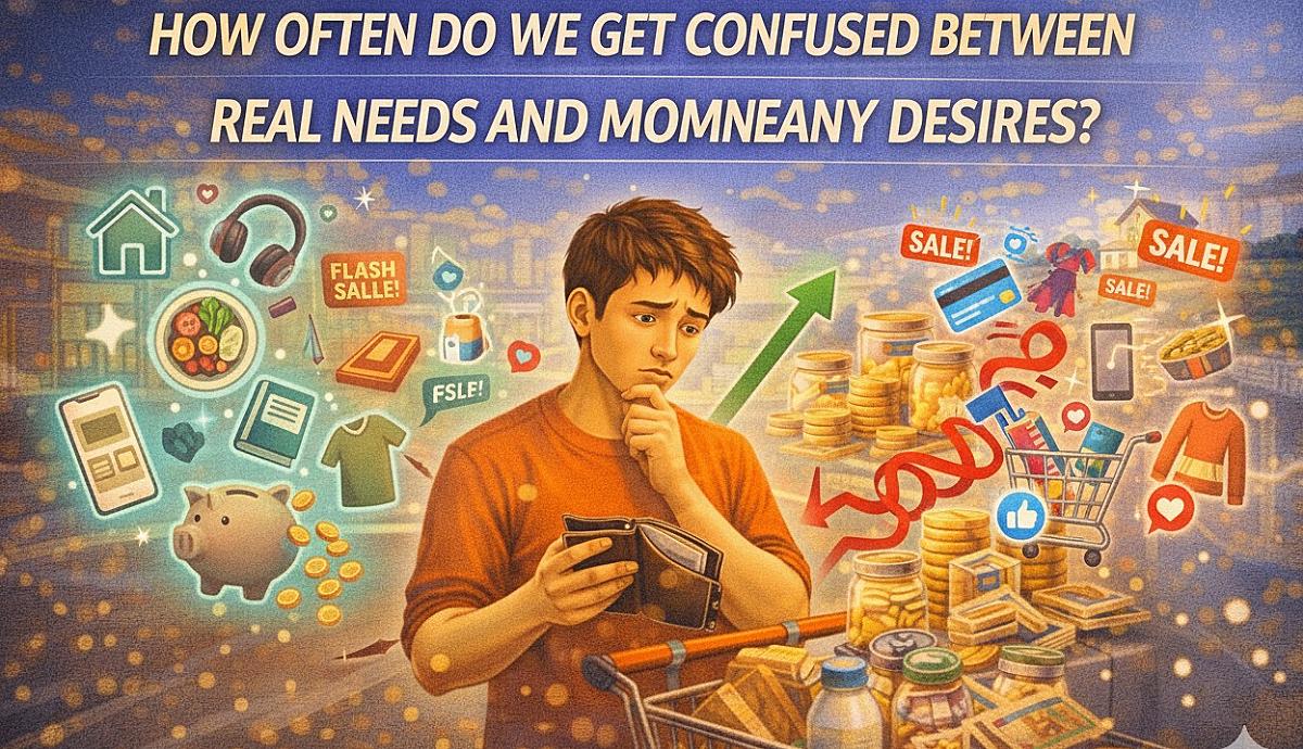 How Often Do We Get Confused Between Real Needs and Momentary Desires?