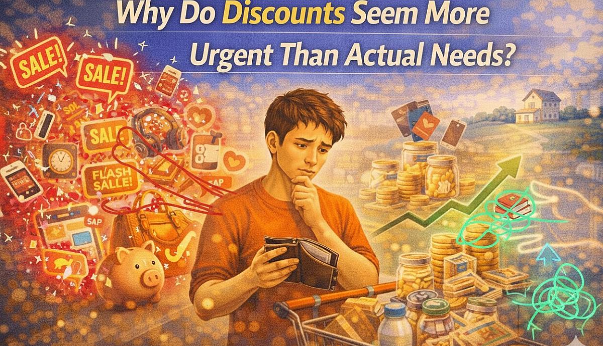 Why Do Discounts Seem More Urgent Than Actual Needs?