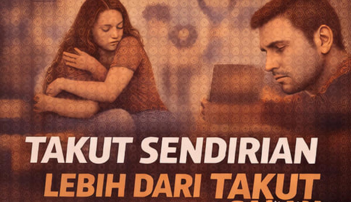 Takut Sendirian Lebih dari Takut Salah