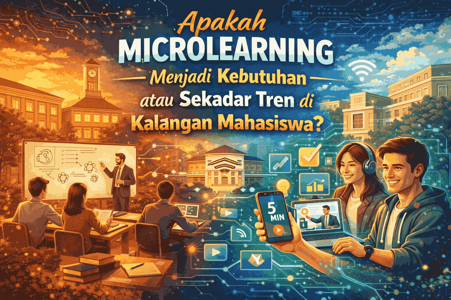 Apakah Microlearning Menjadi Kebutuhan atau Sekadar Tren di Kalangan Mahasiswa?