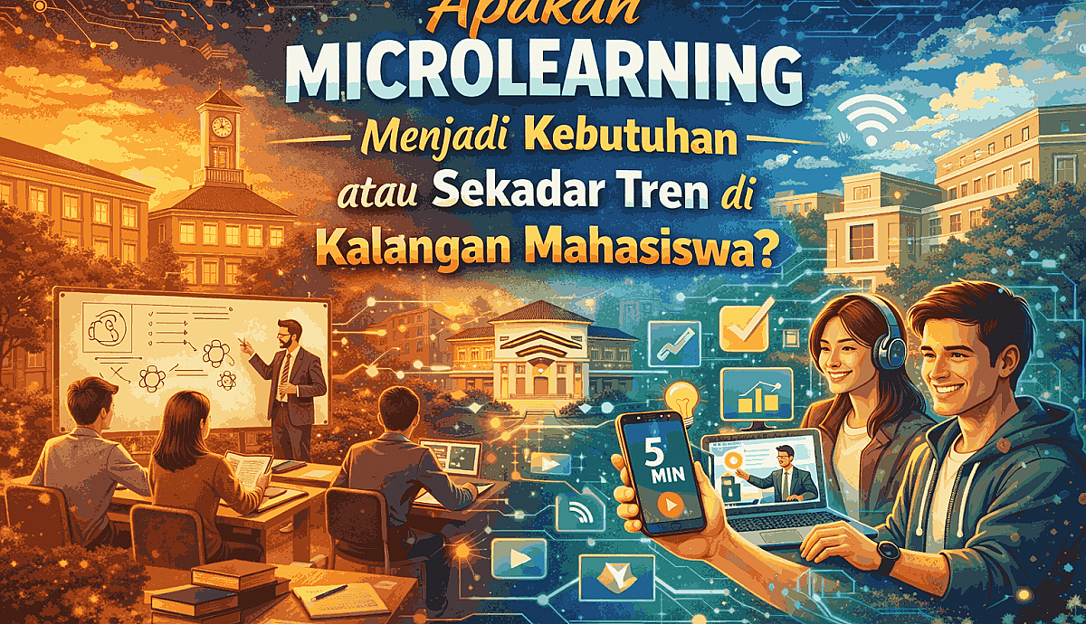 Apakah Microlearning Menjadi Kebutuhan atau Sekadar Tren di Kalangan Mahasiswa?