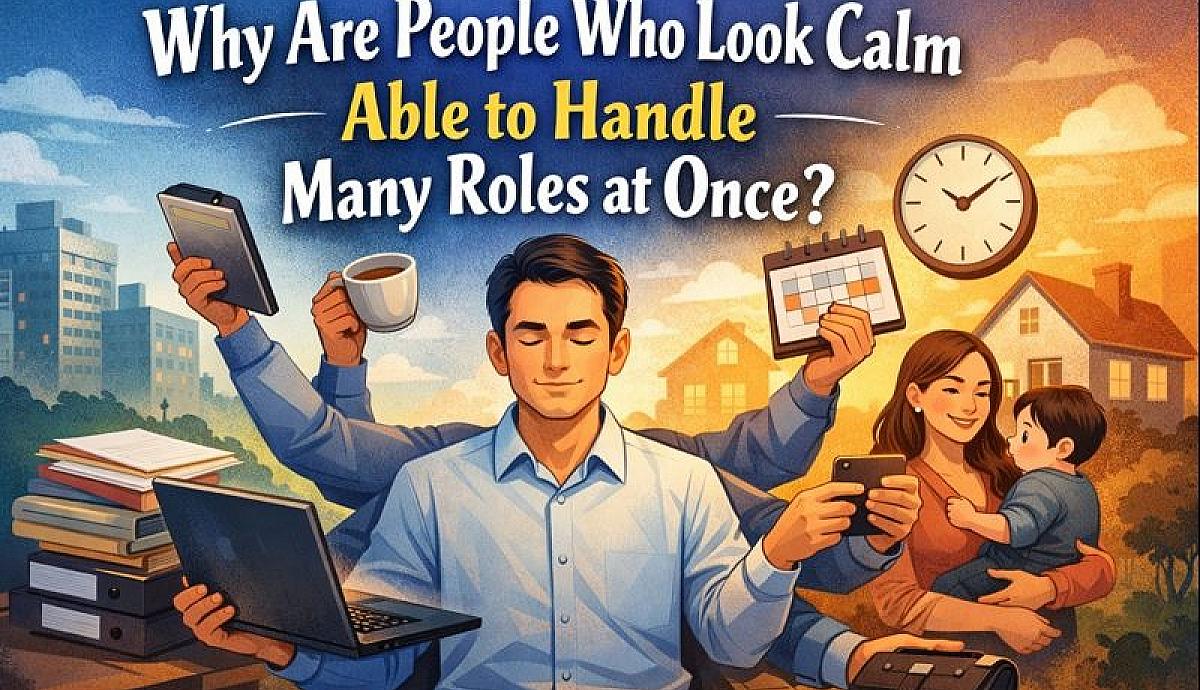 Why Are People Who Look Calm Able to Handle Many Roles at Once?