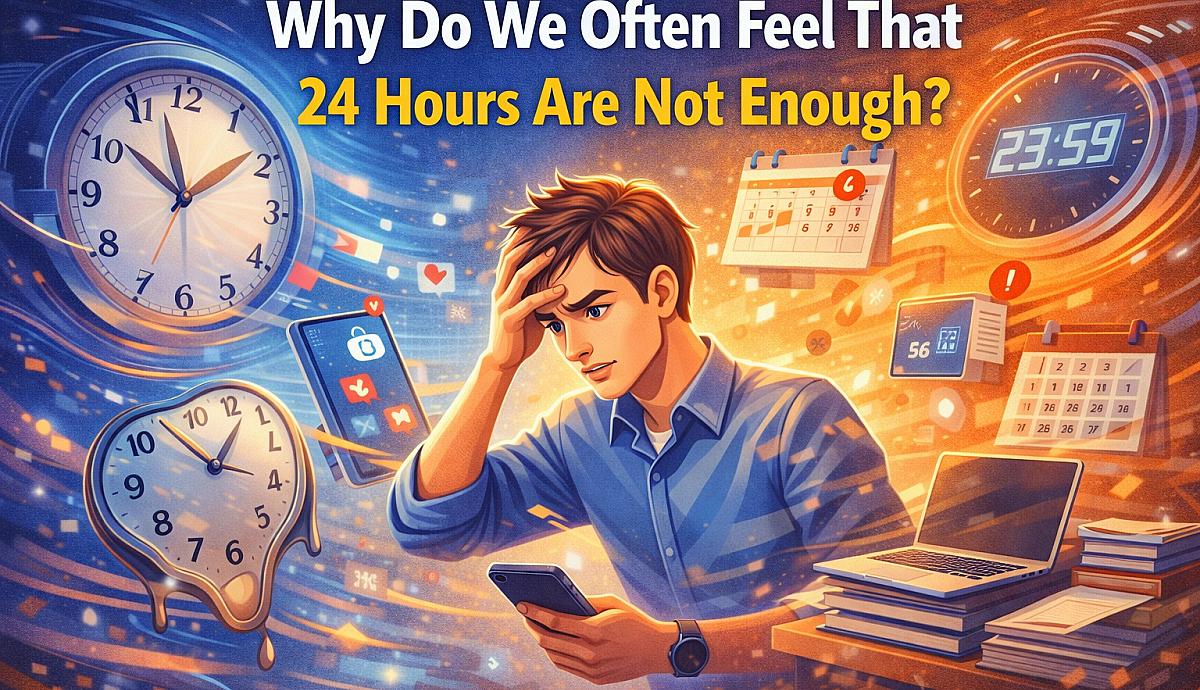 Why Do We Often Feel That 24 Hours Are Not Enough?