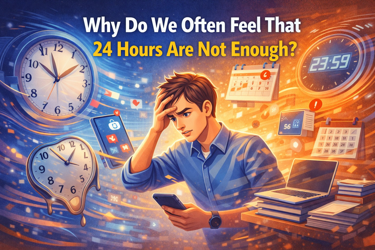 Why Do We Often Feel That 24 Hours Are Not Enough?