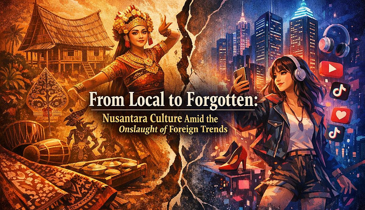 From Local to Forgotten: Nusantara Culture Amid the Onslaught of Foreign Trends