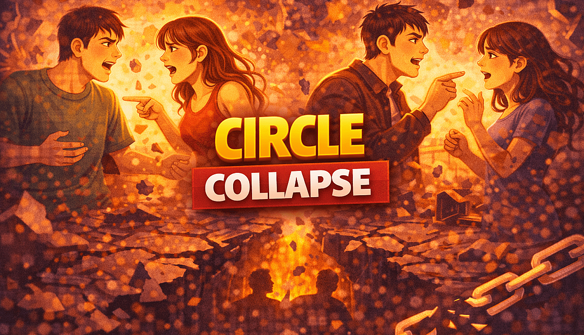 Circle Collapse dan Ketika Asmara Menghancurkan Pertemanan