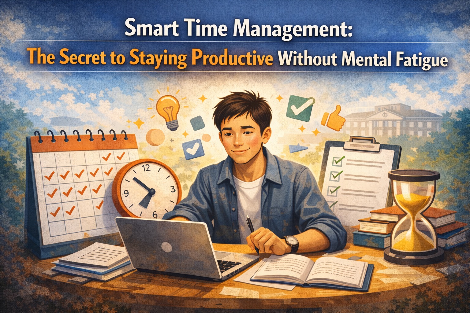 Smart Time Management: The Secret to Staying Productive Without Mental Fatigue