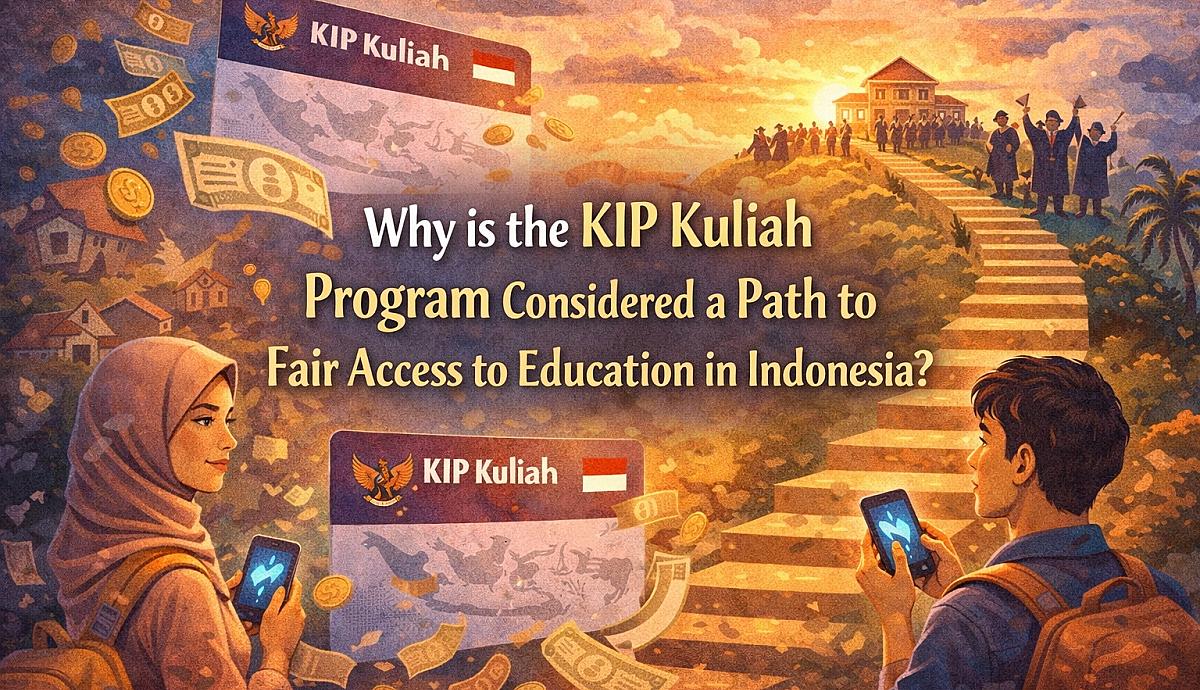 Why is the KIP Kuliah Program Considered a Path to Fair Access to Education in Indonesia?