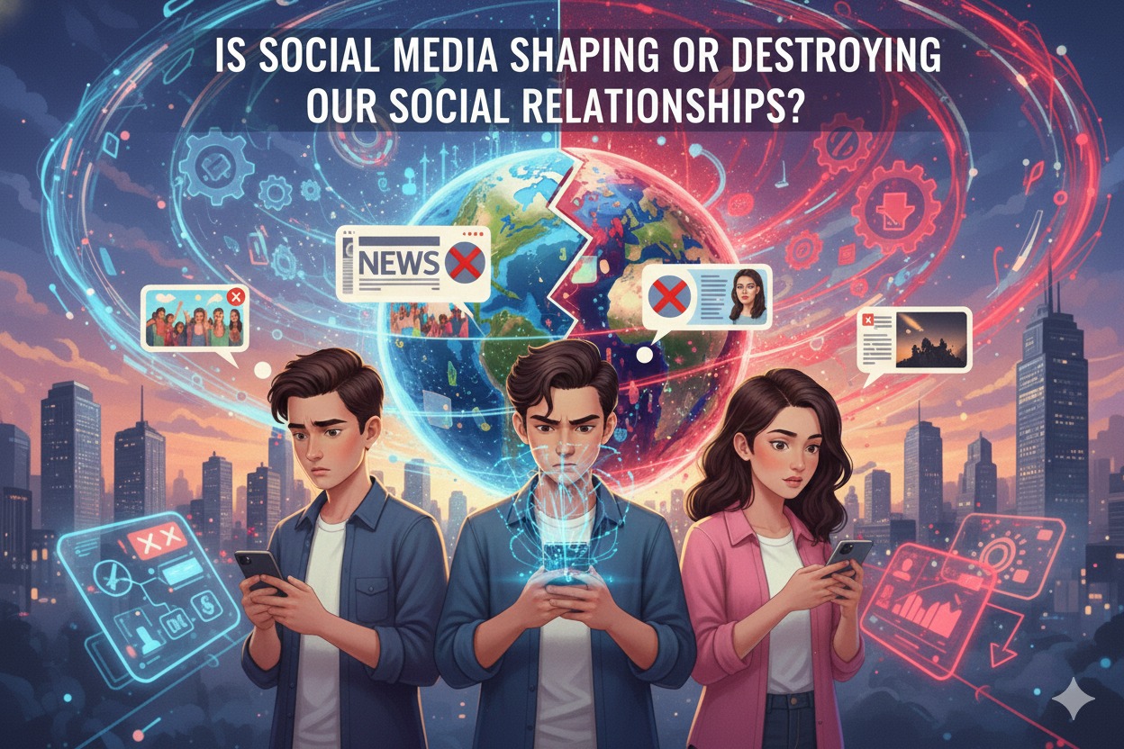 Is Social Media Shaping or Destroying Our Social Relationships?