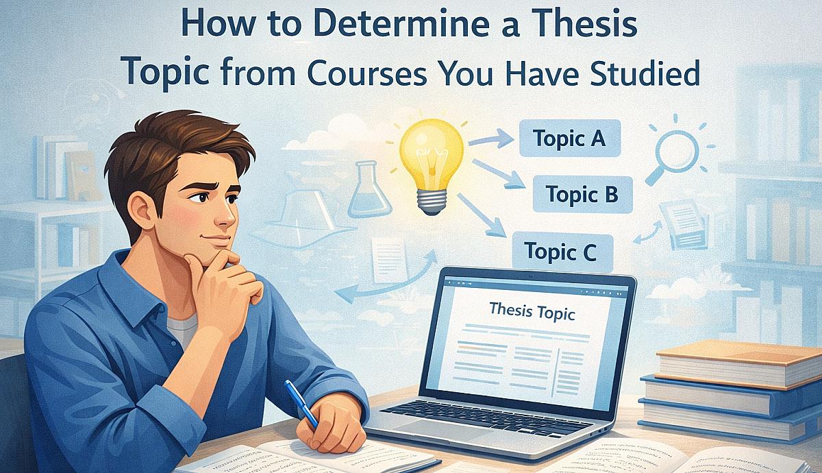 How to Determine a Thesis Topic from Courses You Have Studied