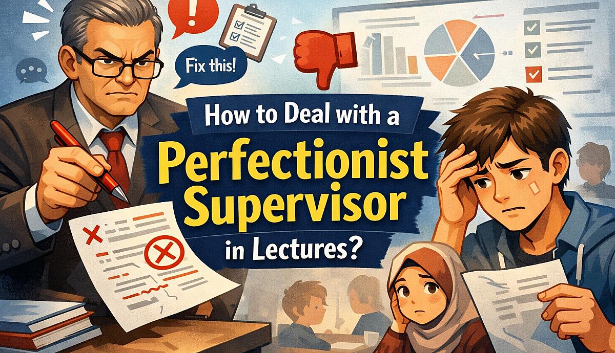 How to Deal with a Perfectionist Supervisor in Lectures?