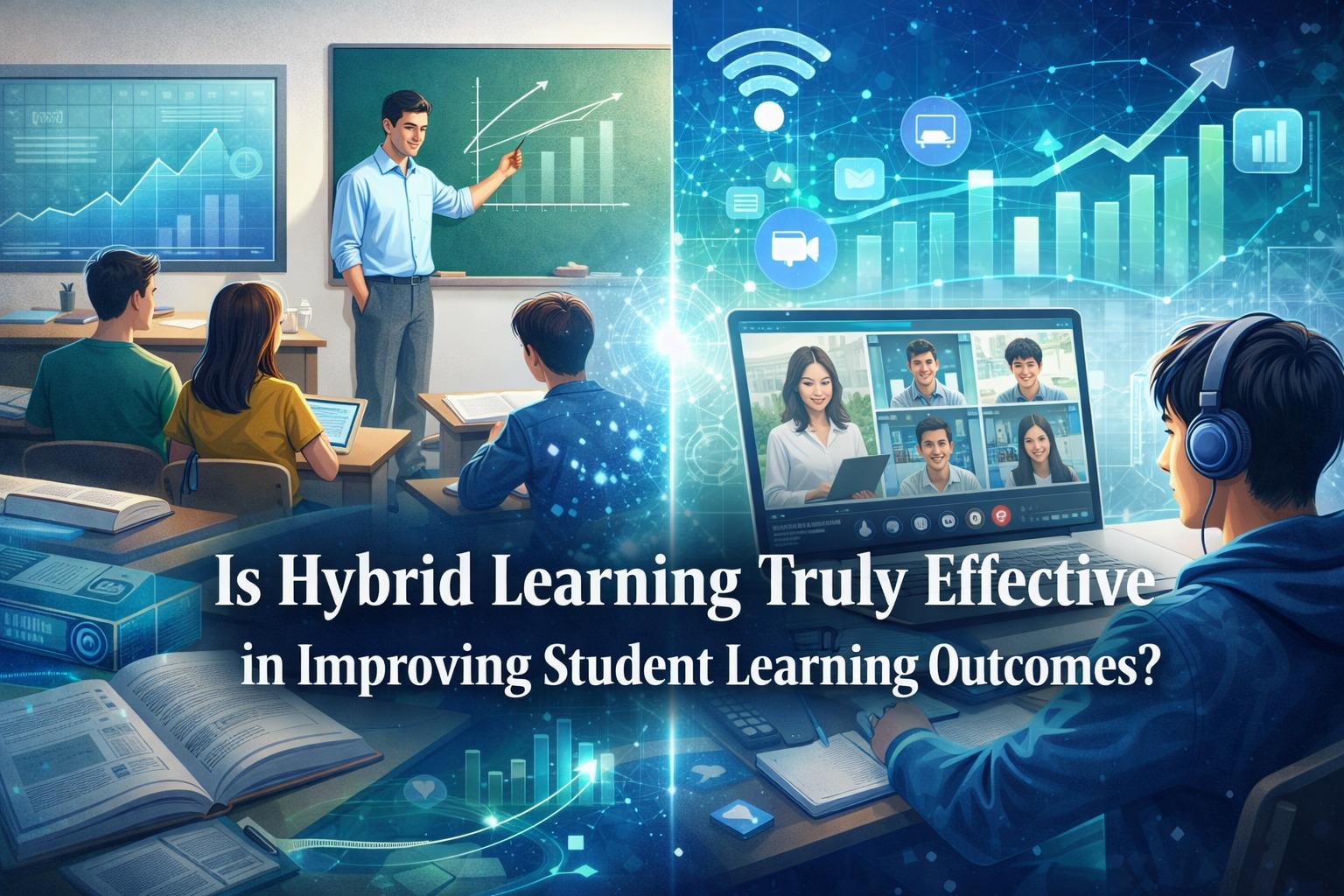 Is Hybrid Learning Truly Effective in Improving Student Learning Outcomes?