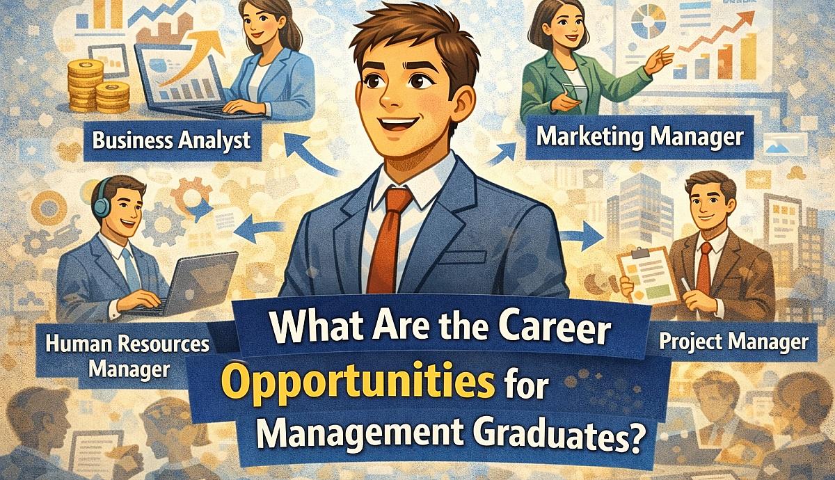 What are the career opportunities for management graduates?