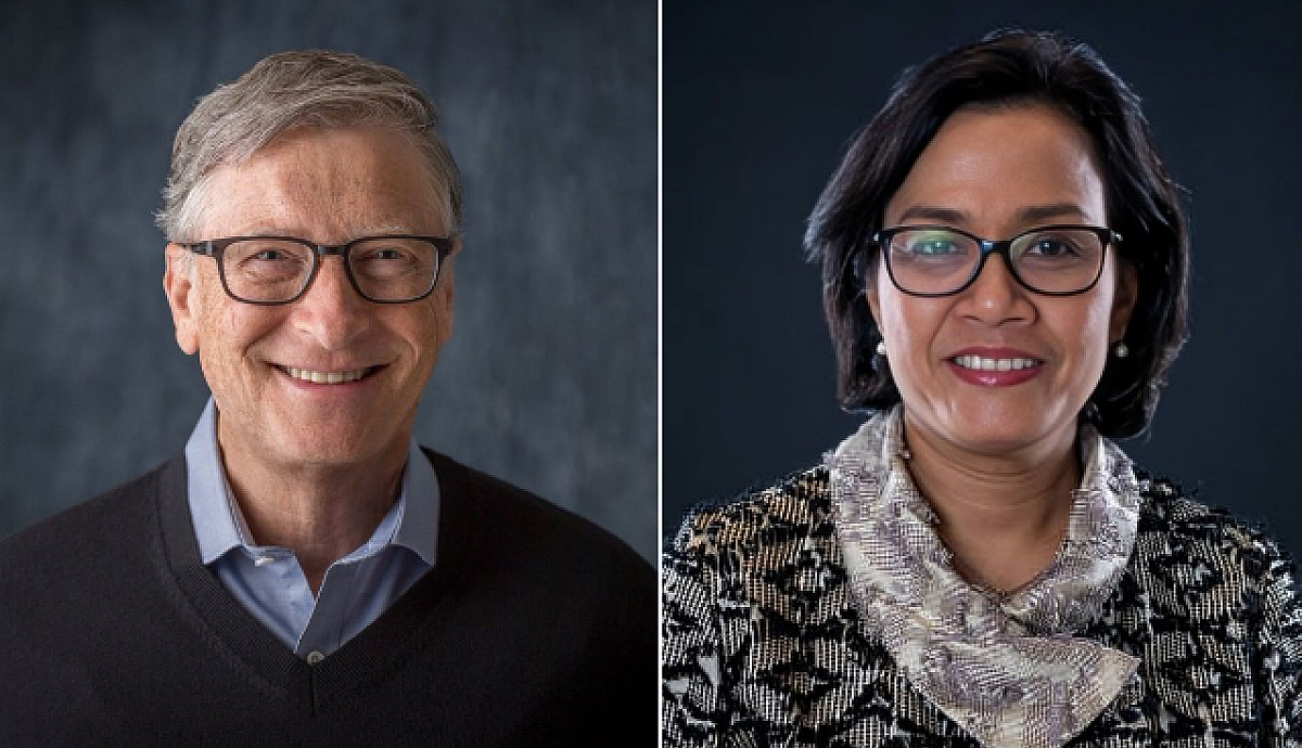 Sri Mulyani Bergabung di Gates Foundation Milik Bill Gates