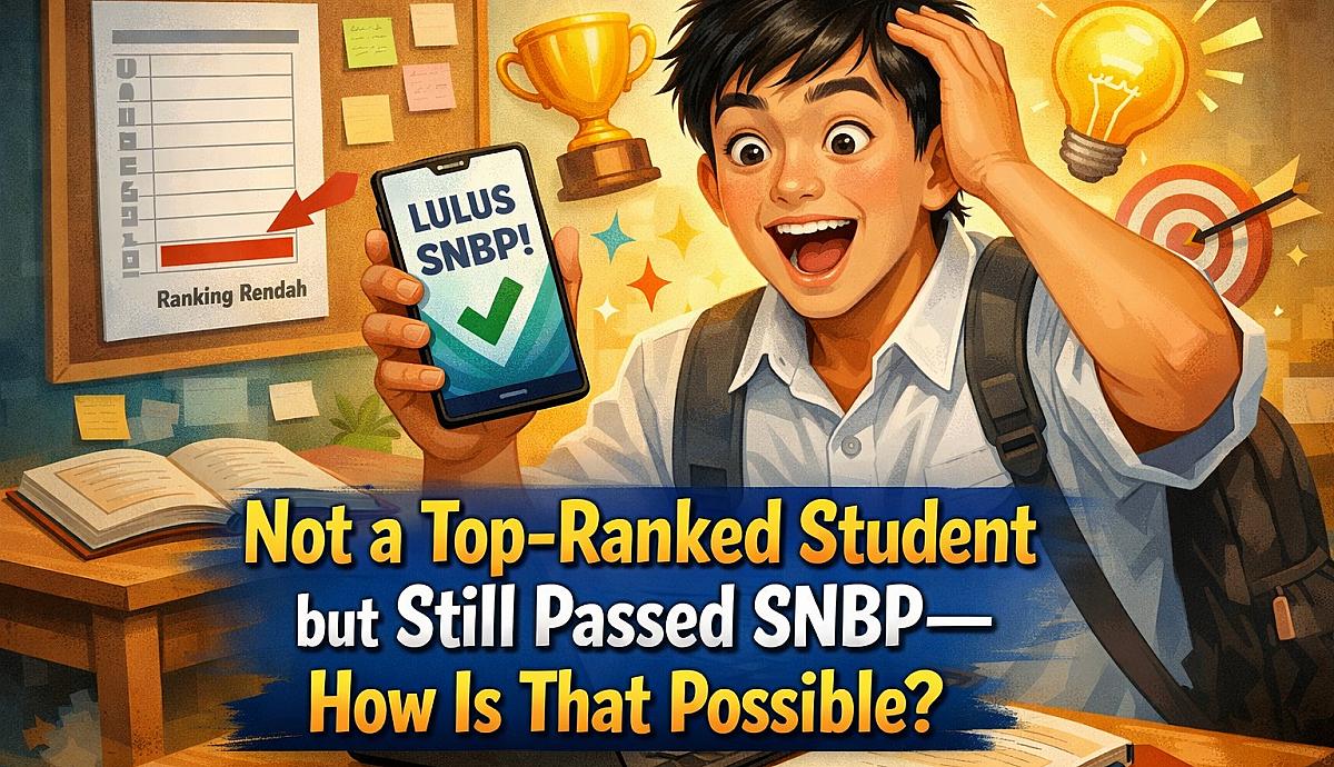 Not a Top-Ranked Student but Still Passed SNBP—How Is That Possible?