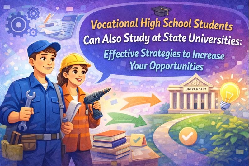 Vocational High School Students Can Also Study at State Universities: Effective Strategies to Increase Your Opportunities