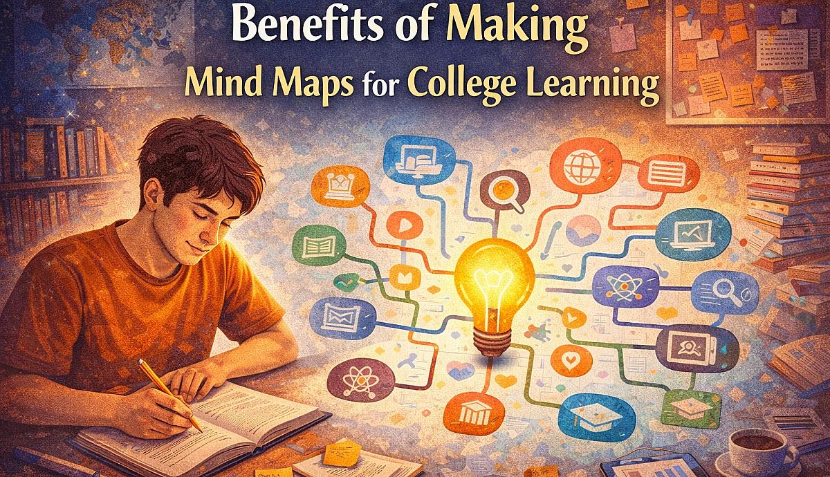 Benefits of Making Mind Maps for College Learning
