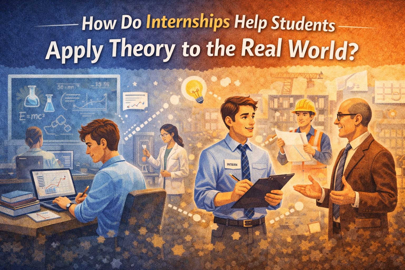 How Do Internships Help Students Apply Theory to the Real World?