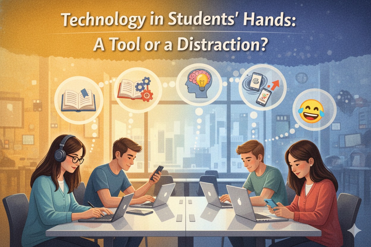 Technology in Students' Hands: A Tool or a Distraction?