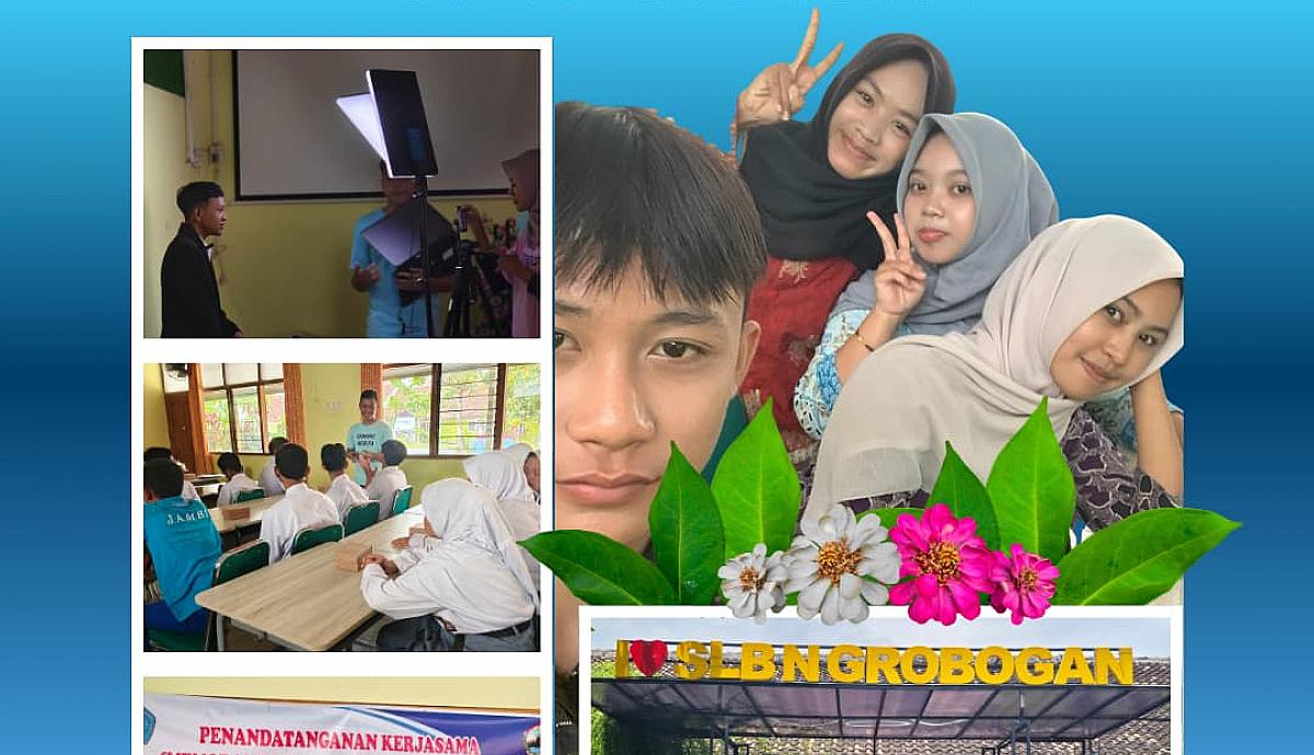 Universitas Stekom Ajak Empat Duta Inklusi Purwodadi dalam Kunjungan ke SLB Negeri Grobogan