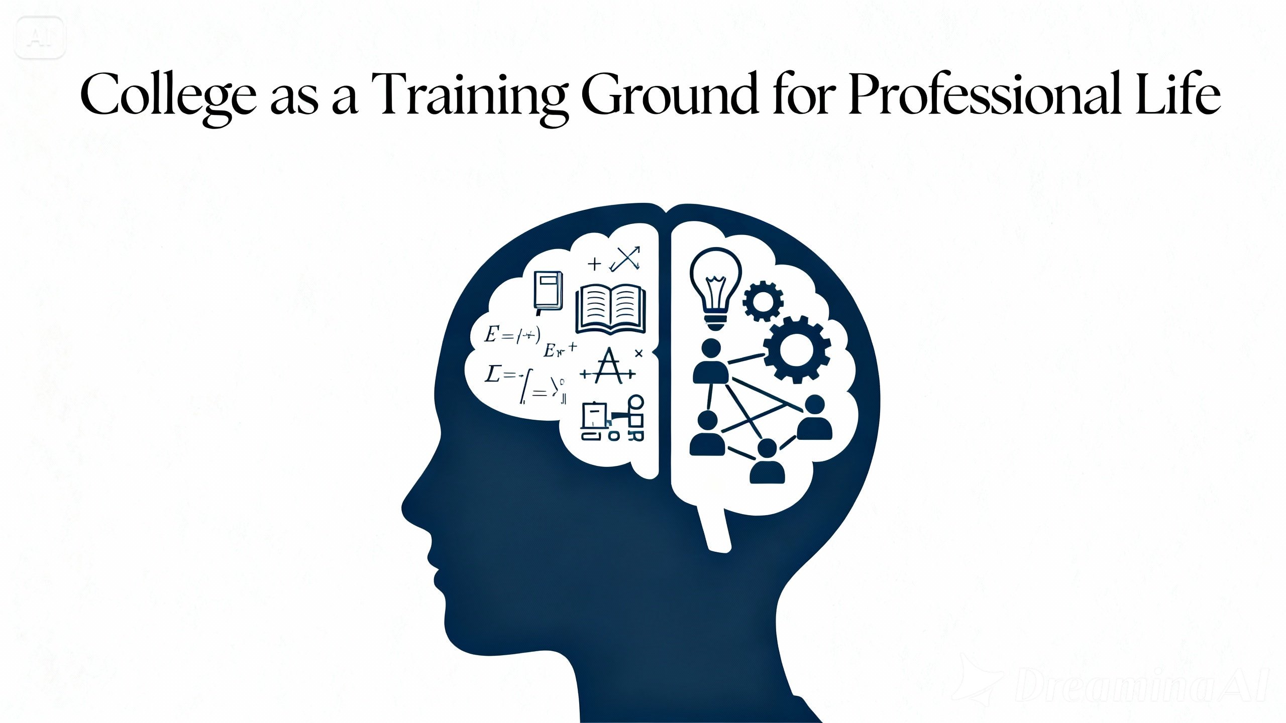 College as a Training Ground for Professional Life: "Why Academic Grades Alone Are Never Enough to Shape a Student's Professional Mindset"