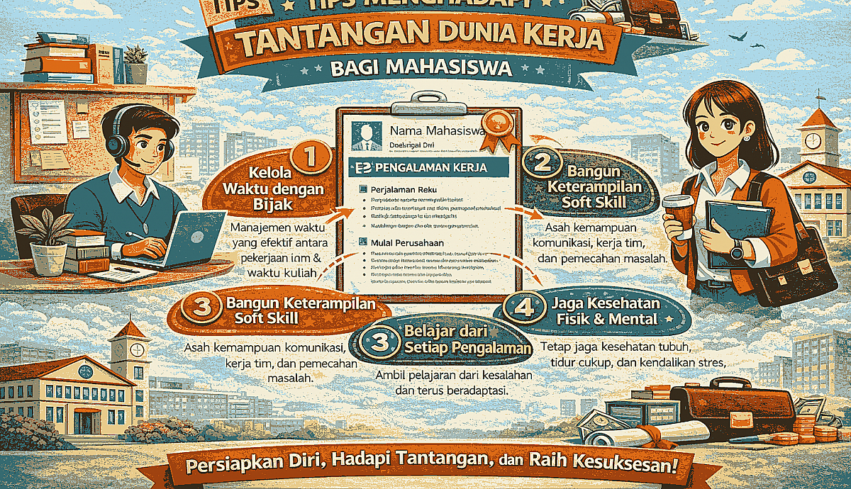 Tips Menghadapi Tantangan Dunia Kerja bagi Mahasiswa