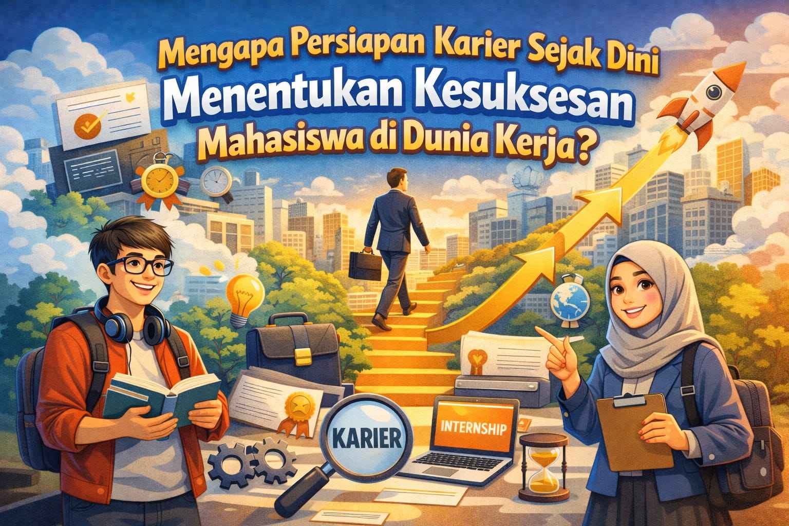 Mengapa Persiapan Karier Sejak Dini Menentukan Kesuksesan Mahasiswa di Dunia Kerja?