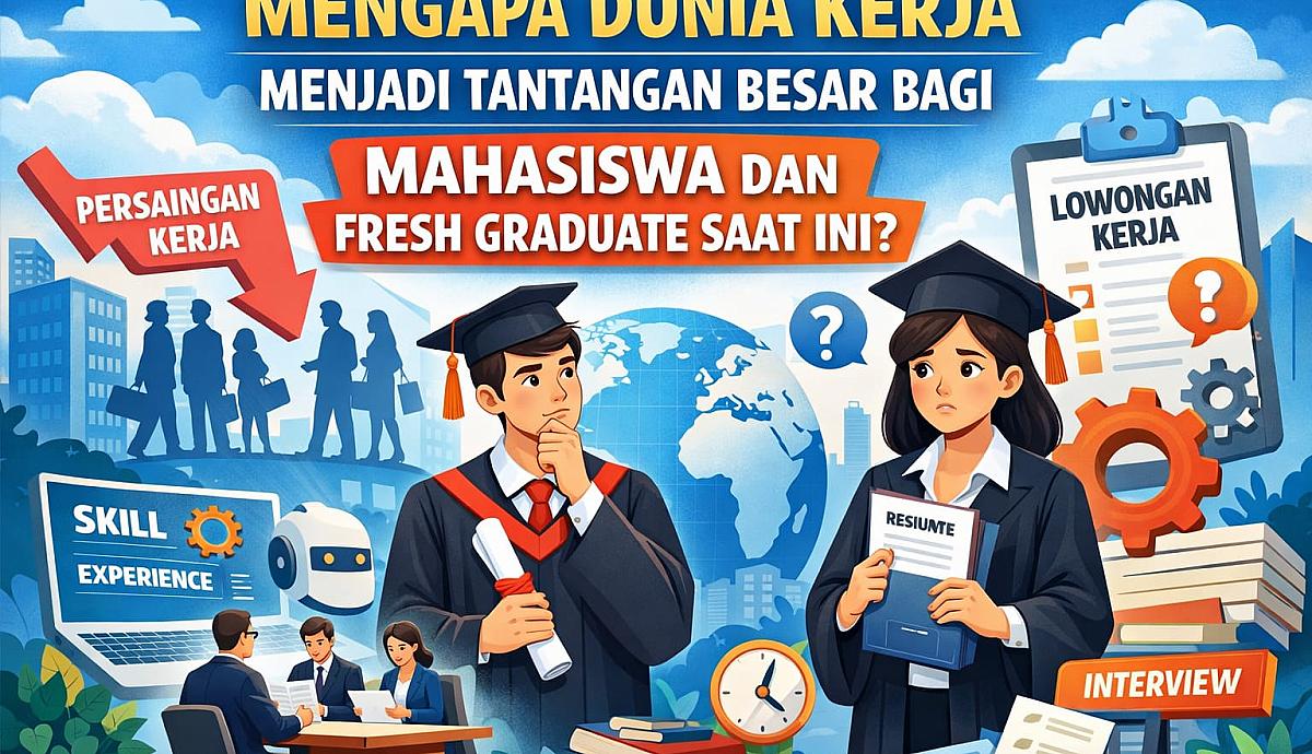 Mengapa Dunia Kerja Menjadi Tantangan Besar bagi Mahasiswa dan Fresh Graduate Saat Ini?