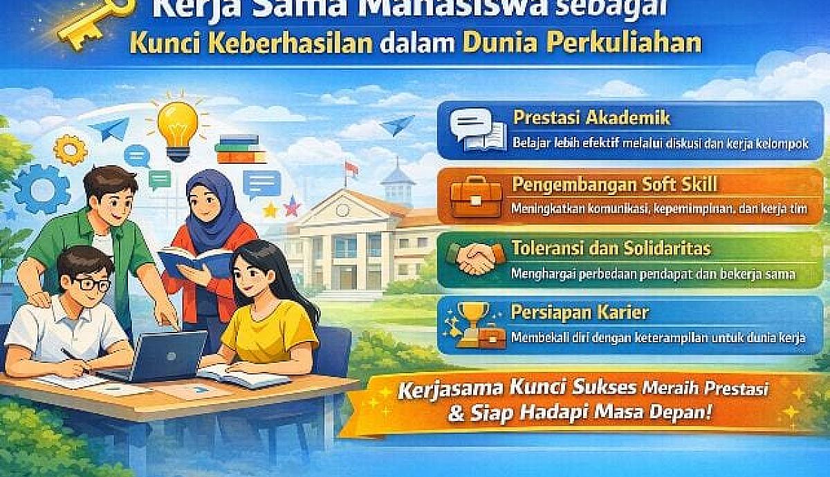 Kerja Sama Mahasiswa sebagai Kunci Keberhasilan dalam Dunia Perkuliahan