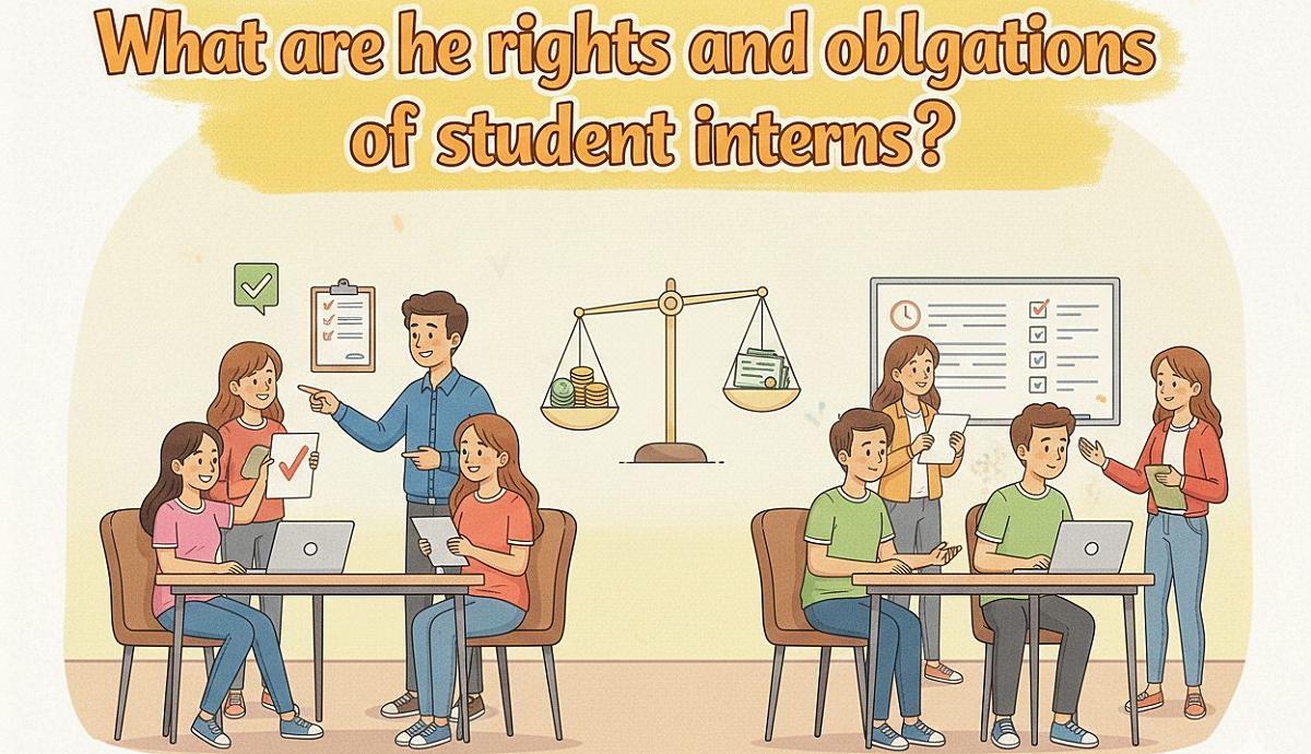 What are the rights and obligations of student interns?