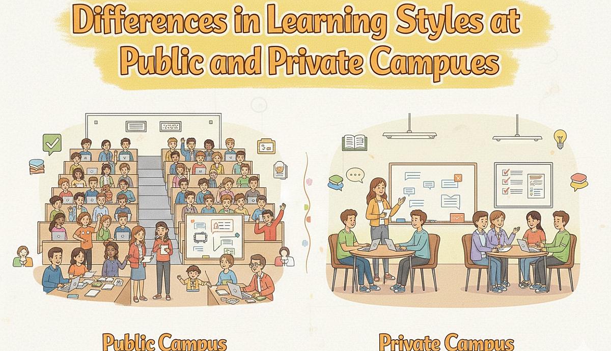 Differences in Learning Styles at Public and Private Campuses