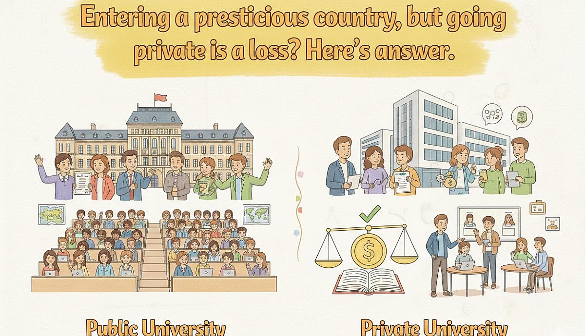 Entering a prestigious country, but going private is a loss? Here's the answer.