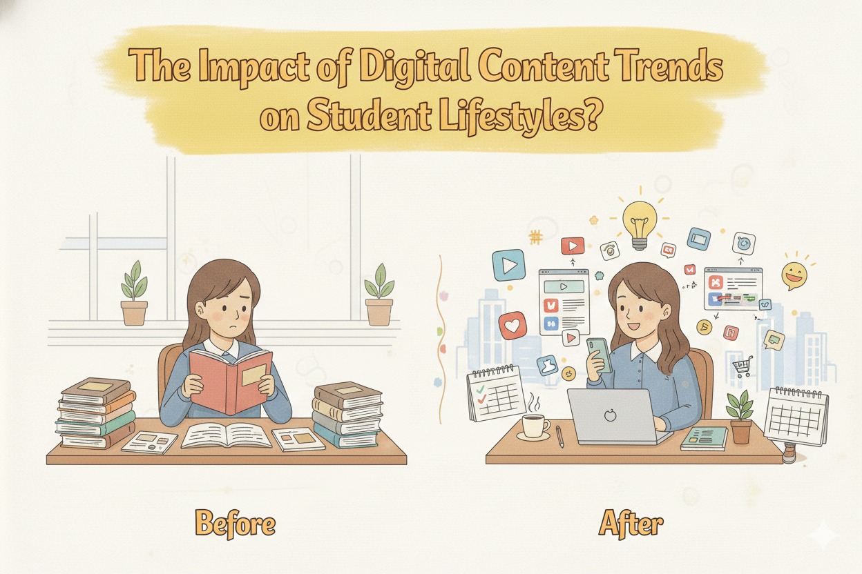 The Impact of Digital Content Trends on Student Lifestyles