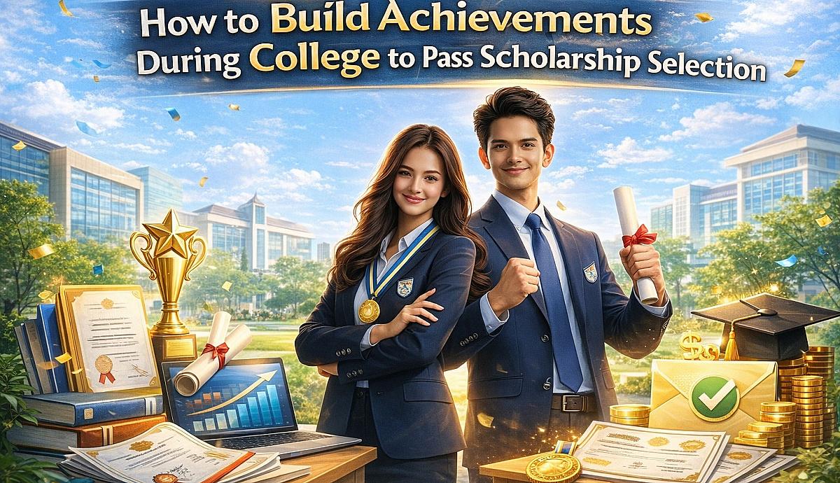 How to Build Achievements During College to Pass Scholarship Selection