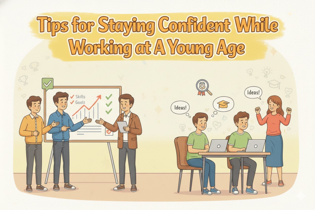 Tips for Staying Confident While Working at a Young Age