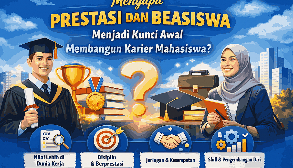 Mengapa Prestasi dan Beasiswa Menjadi Kunci Awal Membangun Karier Mahasiswa?
