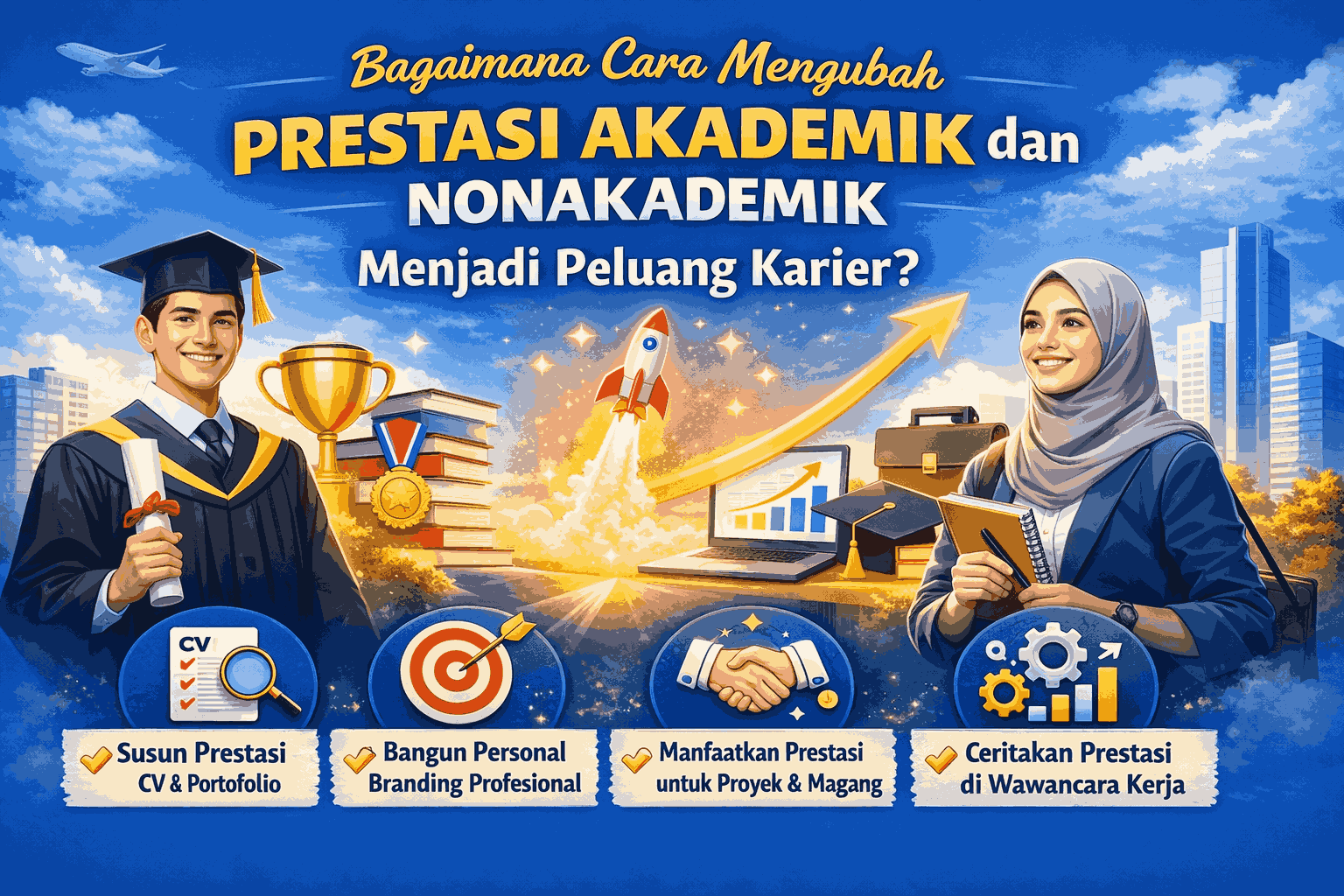 Bagaimana Cara Mengubah Prestasi Akademik dan Nonakademik Menjadi Peluang Karier?