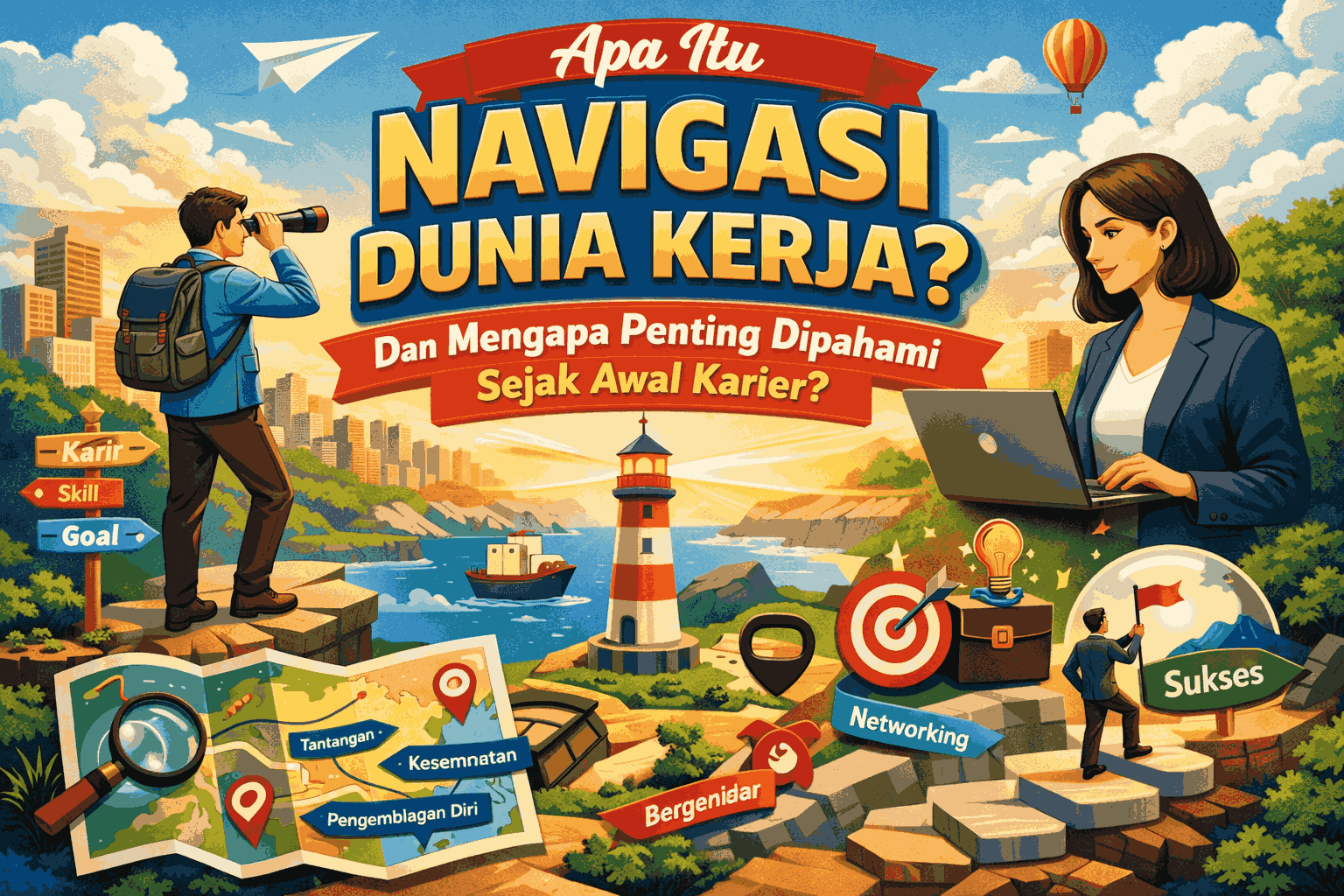 Apa Itu Navigasi Dunia Kerja dan Mengapa Penting Dipahami Sejak Awal Karier?